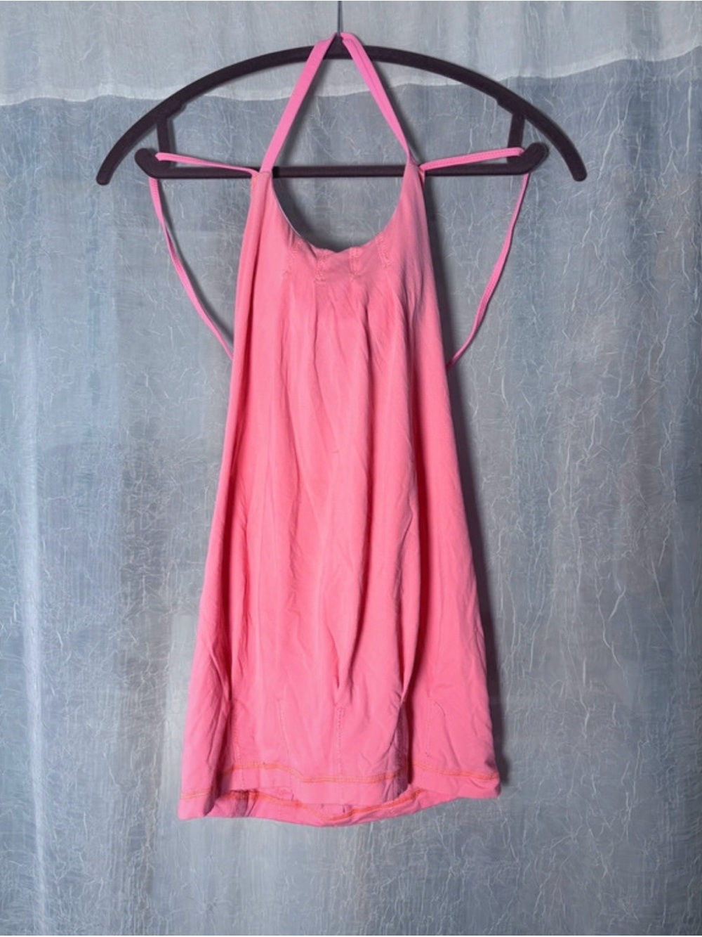 Lululemon Coral Orange Flow And Go Tank Тор II Size 2